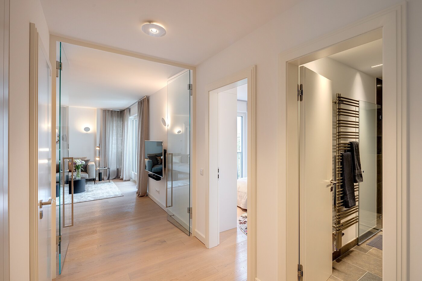 Etagenwohnung mit 3 Zimmern | 70046 | Blick vom Eingang kommend