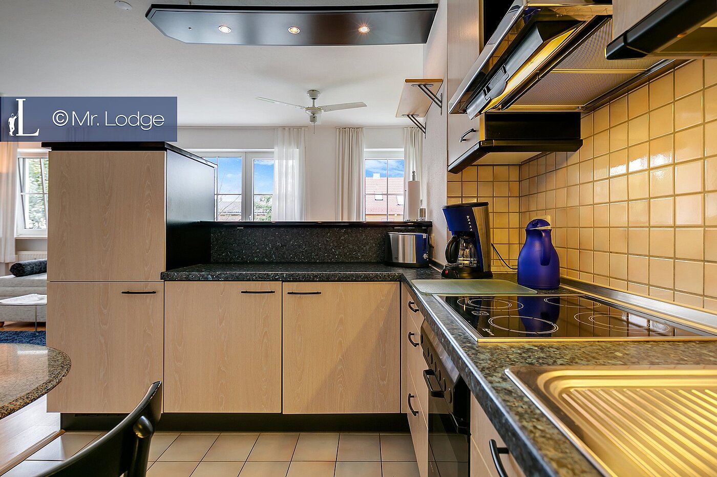 Etagenwohnung mit 1 Zimmer | München-Untermenzing | 1802ML1 | Offene Küche