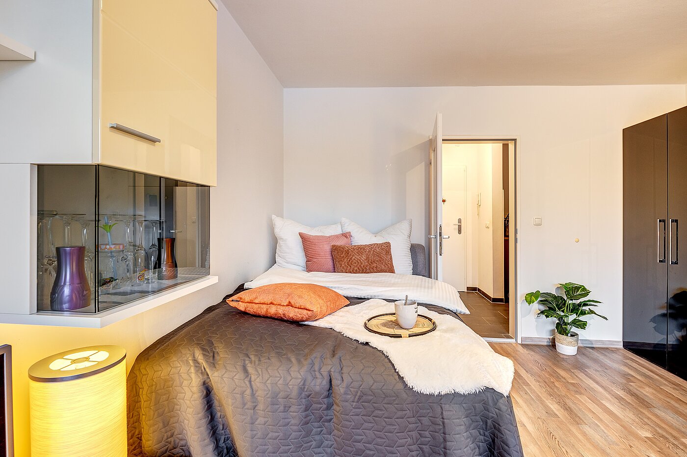 Etagenwohnung mit 1 Zimmer | München-Fürstenried | 2301ML5 | ...Schlafbereich...