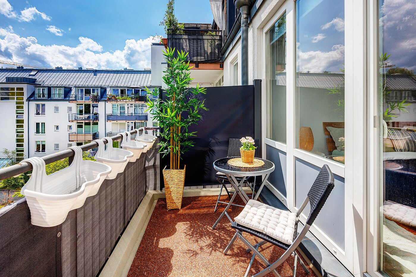Etagenwohnung mit 2 Zimmern | München-Obersendling | 70039 | Der herrliche Süd-/West Balkon...