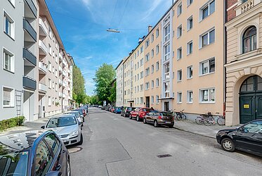 Maxvorstadt: Sonnige 2-Zi.-Wohnung in Uninähe