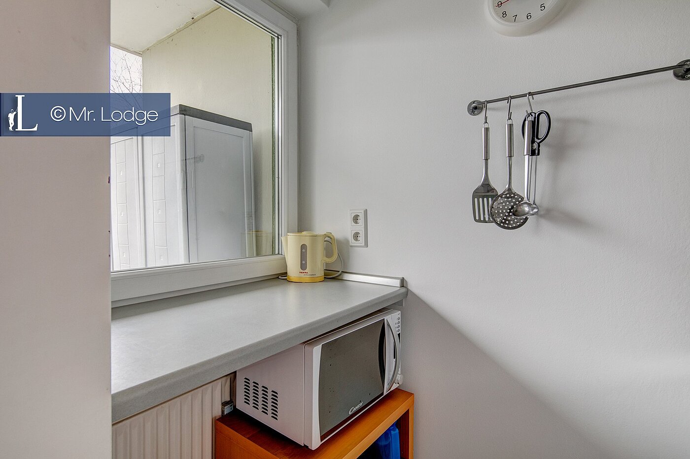 Etagenwohnung mit 1 Zimmer | München-Milbertshofen | 1710ML5 | Küche mit Fenster