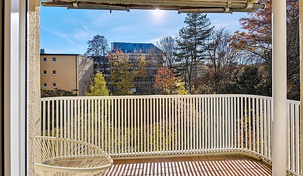 Etagenwohnung mit 3 Zimmern | München-Bogenhausen | 70310 | Sonniger Südbalkon