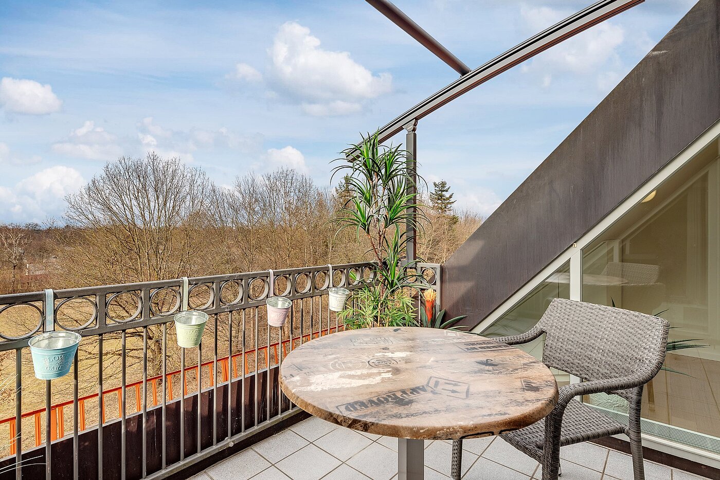Etagenwohnung mit 2.5 Zimmern | München-Moosach | 2012ML4 | Westbalkon in absoluter Ruhe