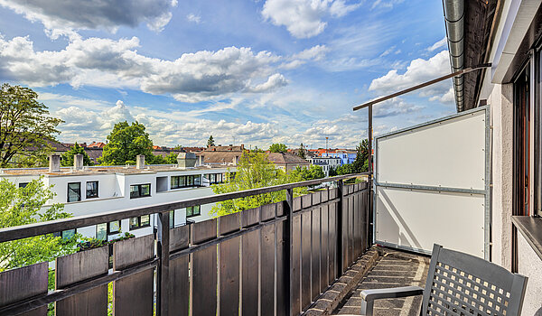 Etagenwohnung mit 1 Zimmer | München-Milbertshofen | 70437 | ...Westbalkon