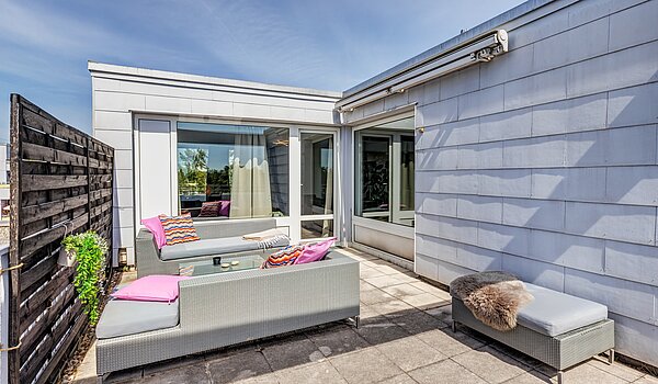 Terrassenwohnung mit 3.5 Zimmern | München-Berg am Laim | 704511 | ...