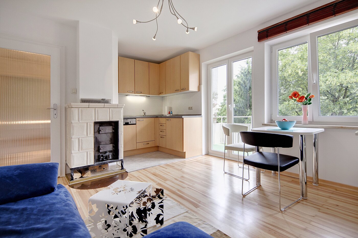 Etagenwohnung mit 2 Zimmern | München-Laim | 1704ML3 | Blick zur Küche