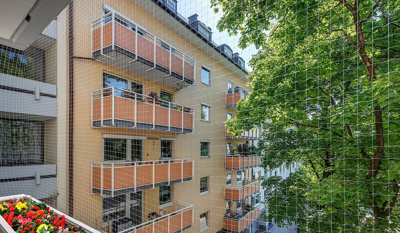 Etagenwohnung mit 2 Zimmern | München-Obergiesing | 1905ML5 | Blick vom Balkon