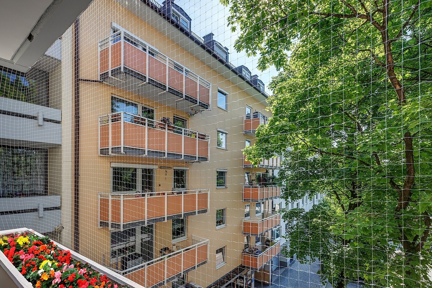 Etagenwohnung mit 2 Zimmern | München-Obergiesing | 1905ML5 | Blick vom Balkon