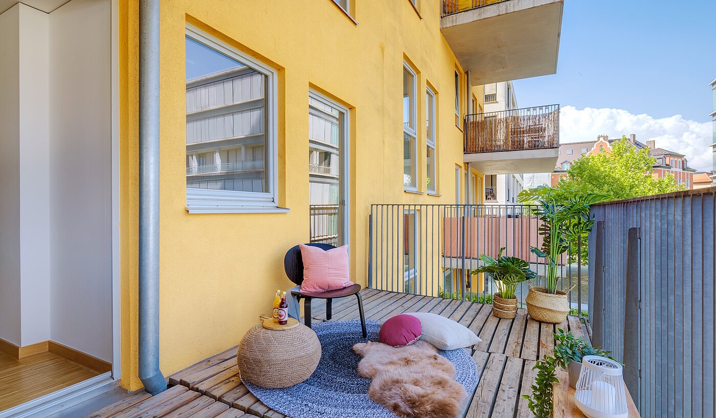 Etagenwohnung mit 2 Zimmern | München-Schwanthalerhöhe | 2206ML11 | ...mit Holzfußboden