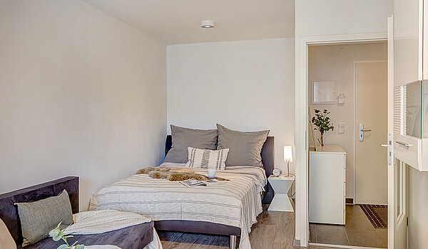 Etagenwohnung mit 1 Zimmer | München-Ramersdorf | 70416 | ...mit Platz zum Schlafen...