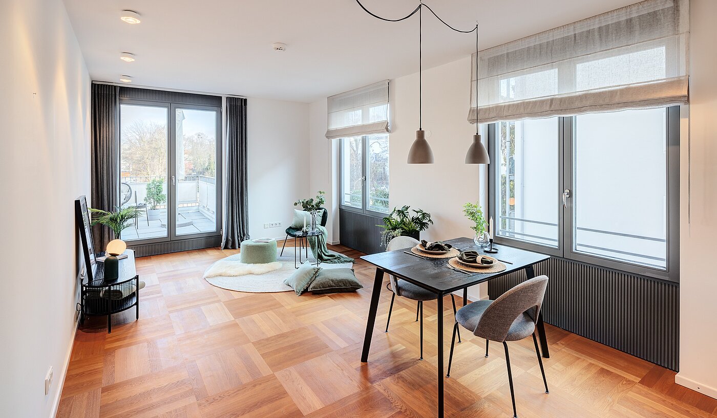 Etagenwohnung mit 2 Zimmern | München-Schwabing | 70195