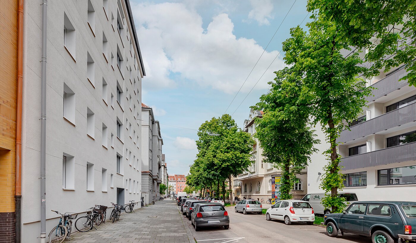 Etagenwohnung mit 2 Zimmern | München-Schwabing | 70130 | Ainmillerstraße