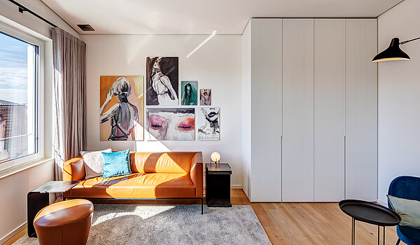 Penthouse mit 2 Zimmern | München-Maxvorstadt | 70427 | Wohnen und...