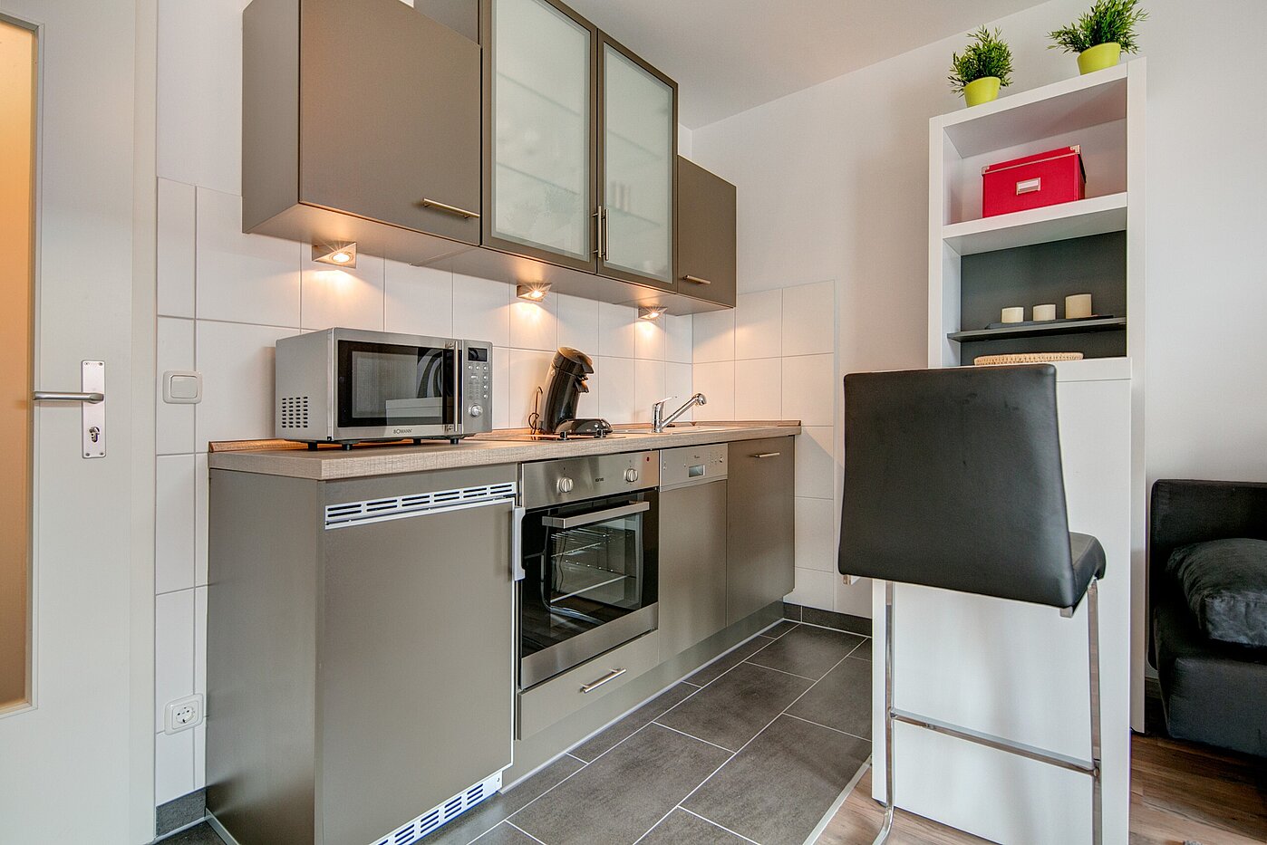 Etagenwohnung mit 1 Zimmer | München-Berg am Laim | 70064 | ...mit Küchenzeile und Essbereich