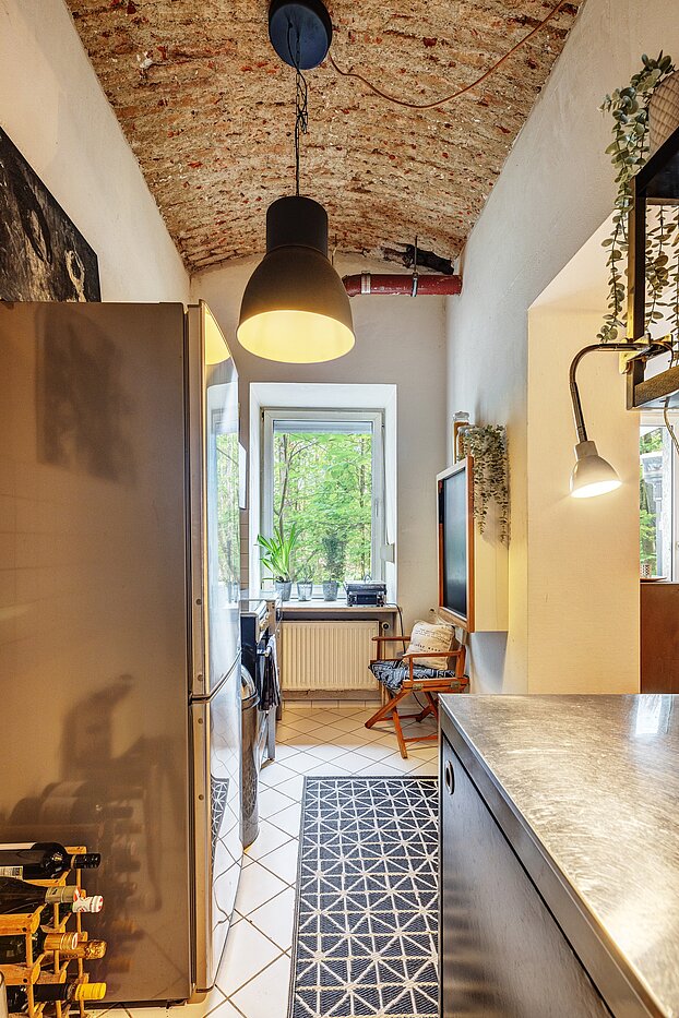 Etagenwohnung mit 2.5 Zimmern | München-Sendling | 70067 | Gewölbedecke in...