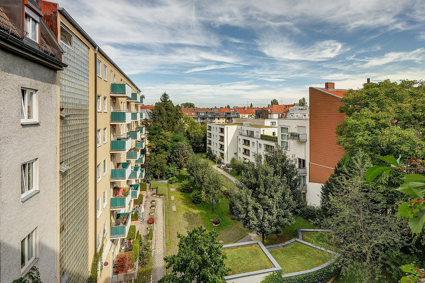 Etagenwohnung mit 5 Zimmern | München-Au | 2009ML3 | ...zum ruhigen Innenhof