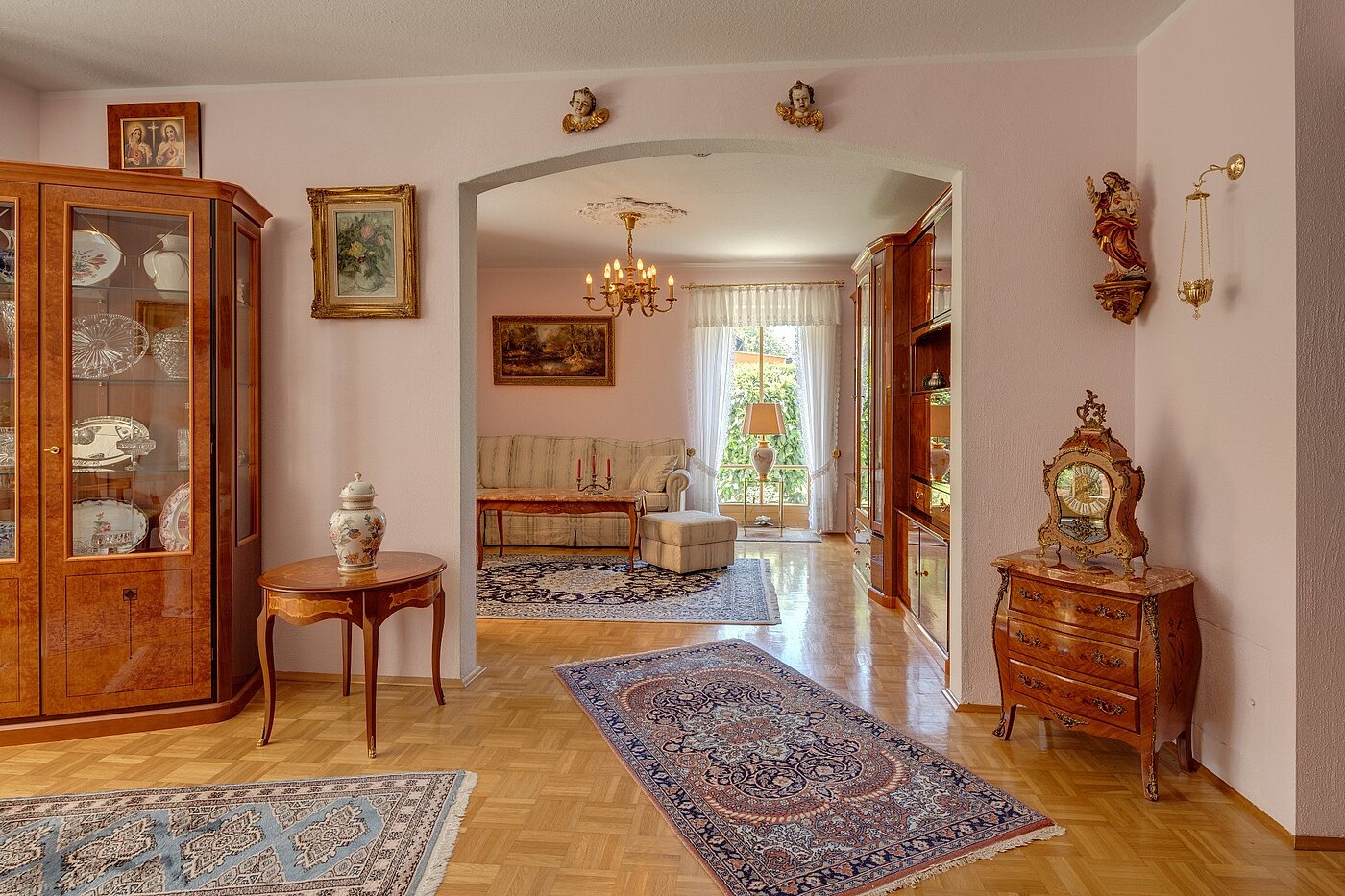 Erdgeschosswohnung mit 3 Zimmern | München-Untermenzing | 1806ML6 | Großes Wohnzimmer
