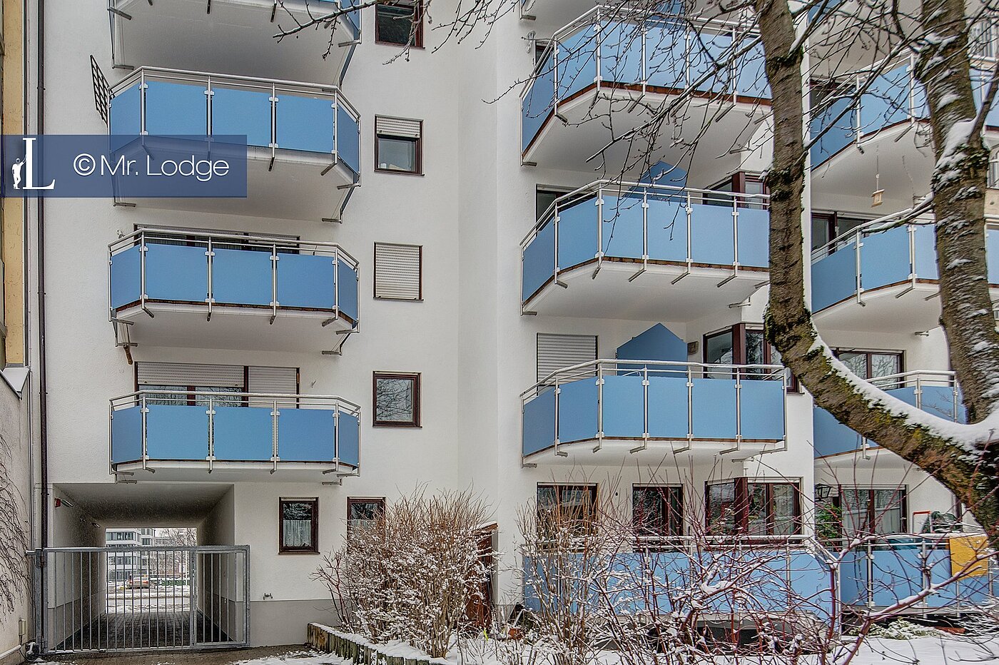 Etagenwohnung mit 1 Zimmer | München-Ramersdorf | 1602ML4 | Ansicht Haus Südseite