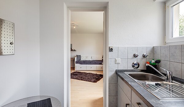 Etagenwohnung mit 1 Zimmer | München-Feldmoching | 70456 | Küche