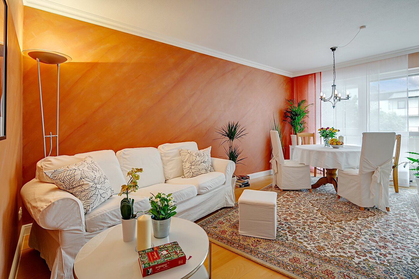 Etagenwohnung mit 2 Zimmern | München-Allach | 1903ML6 | Stilvolles Wohnzimmer