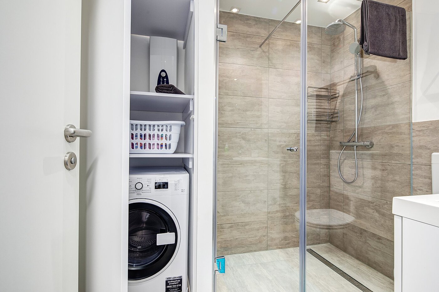 Etagenwohnung mit 1 Zimmer | München-Milbertshofen | 2101ML2 | ...mit begehbarer Dusche