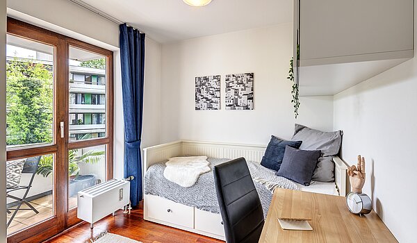 Etagenwohnung mit 3 Zimmern | München-Schwabing | 2202ML12 | Blick ins Kinderzimmer...