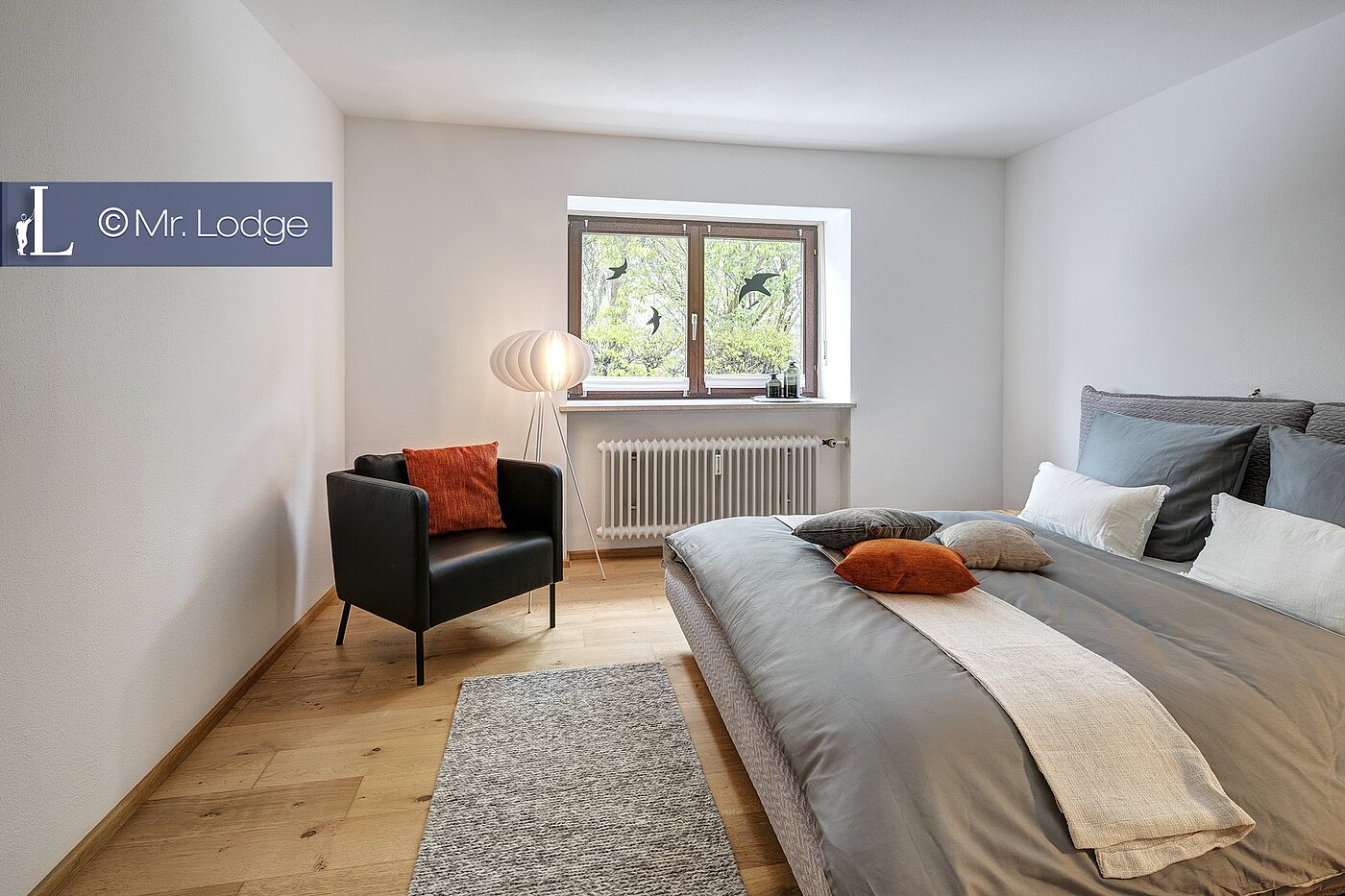 Erdgeschosswohnung mit 2 Zimmern | München-Harlaching | 1704ML6 | Schlafzimmer