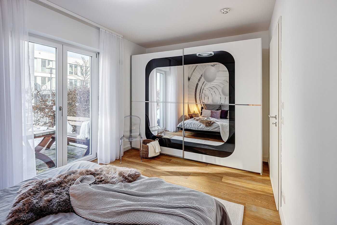 Erdgeschosswohnung mit 2 Zimmern | München-Riem | 2201ML1 | ...großem Kleiderschrank und...