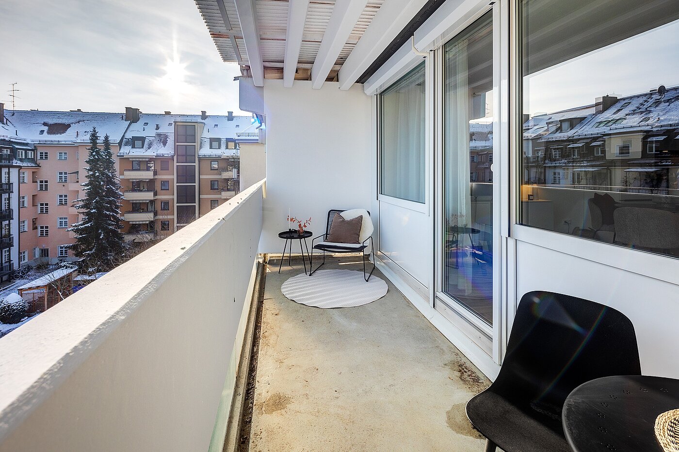 Etagenwohnung mit 1 Zimmer | München-Neuhausen | 70197 | Schöner Balkon...