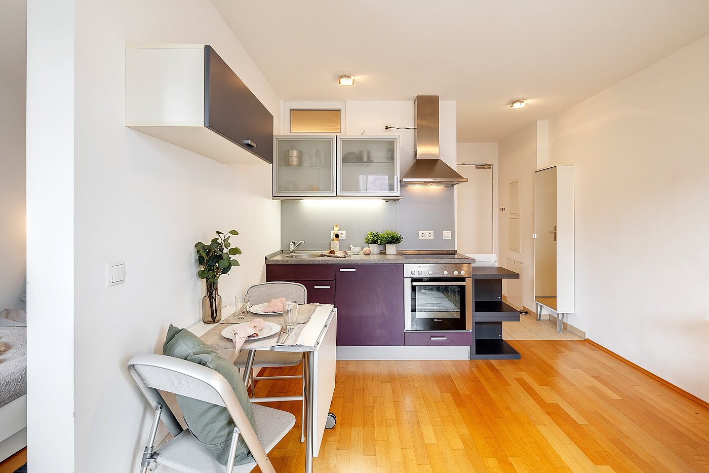 Etagenwohnung mit 1 Zimmer | München-Pasing | 2108ML2 | Essplatz und Küchenzeile