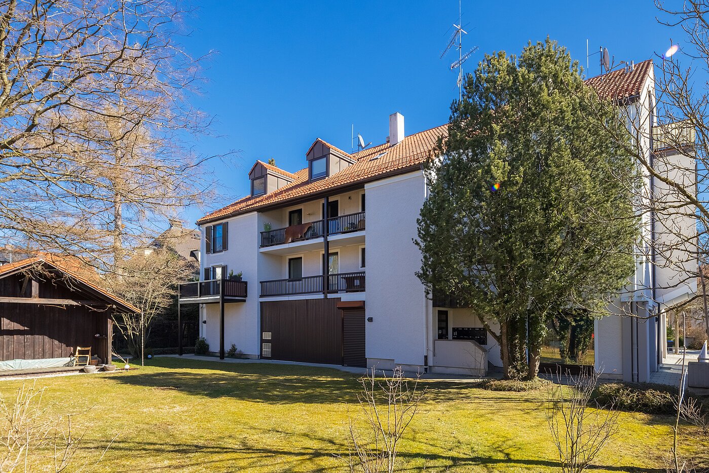 Etagenwohnung mit 1 Zimmer | Starnberg | 2202ML2 | Rückansicht