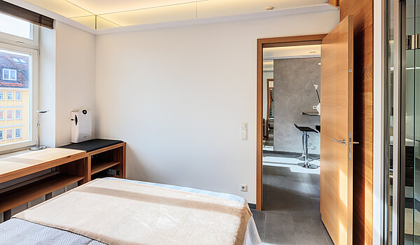 Etagenwohnung mit 2 Zimmern | München-Au | 70387 | Schlafbereich