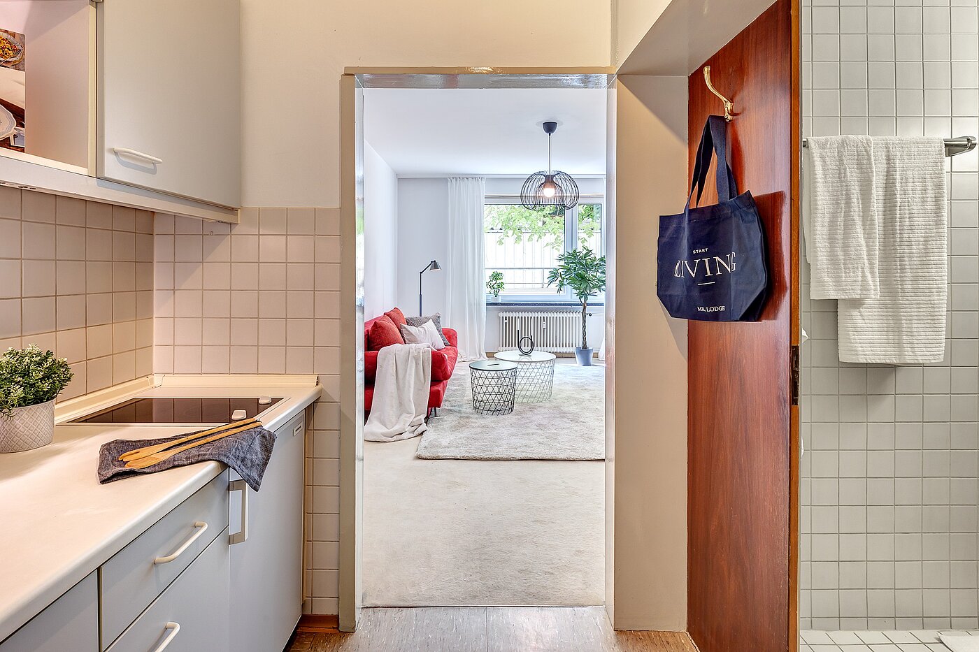 Etagenwohnung mit 1 Zimmer | München-Haidhausen | 70022 | Blick ins Apartment