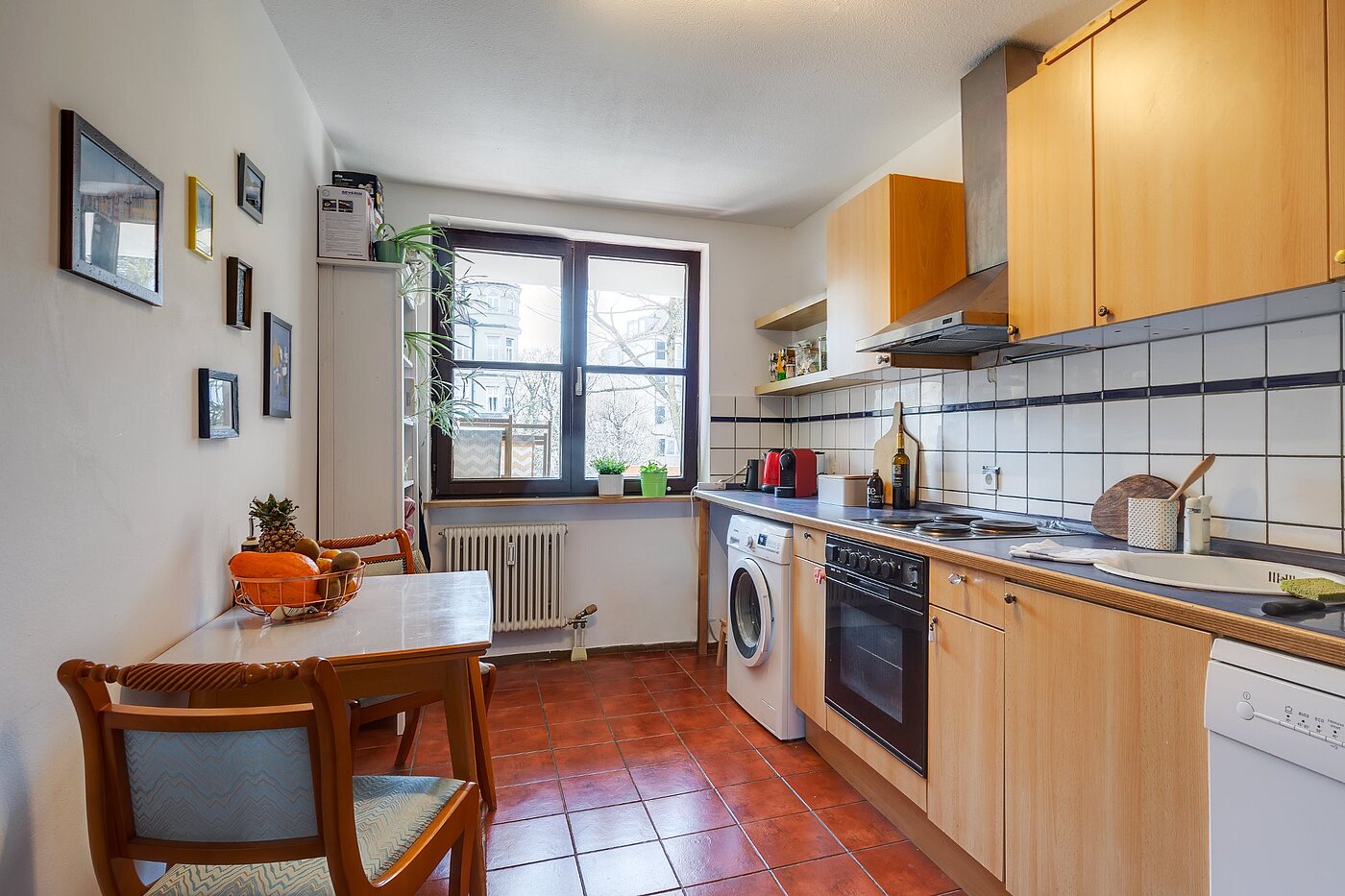 Etagenwohnung mit 2 Zimmern | München-Neuhausen | 2003ML5 | Wohn- mit Einbauküche