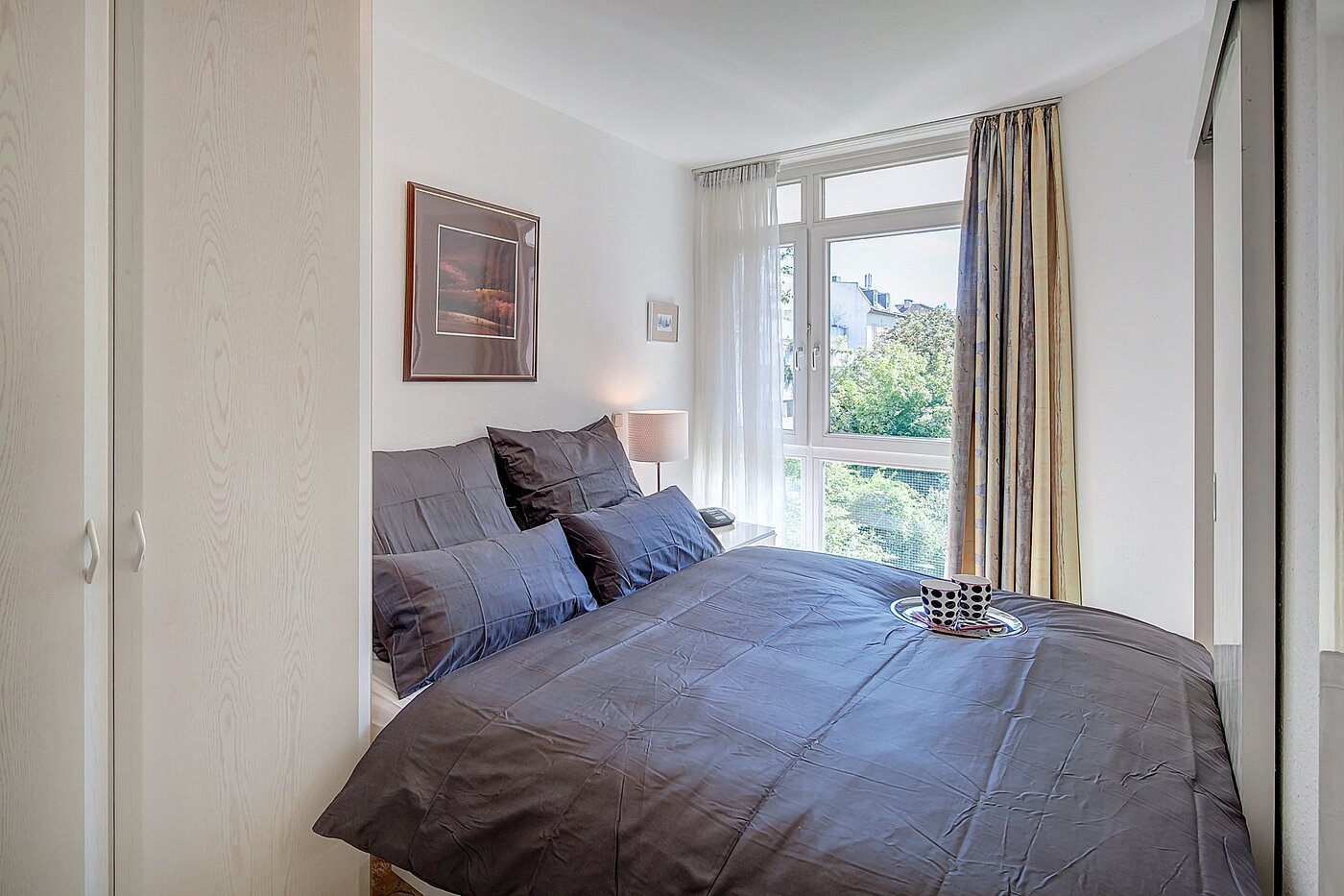 Etagenwohnung mit 2 Zimmern | München-Nymphenburg | 1809ML2 | Schlafzimmer mit