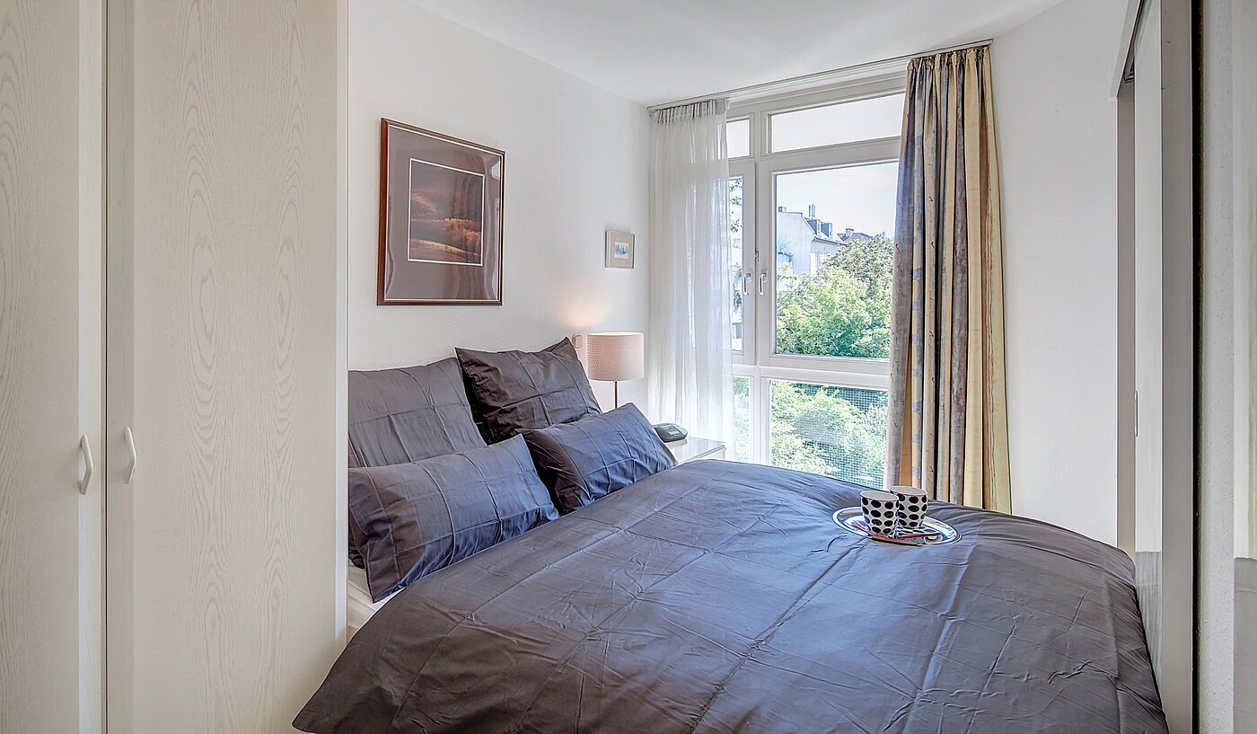 Etagenwohnung mit 2 Zimmern | München-Nymphenburg | 1809ML2 | Schlafzimmer mit