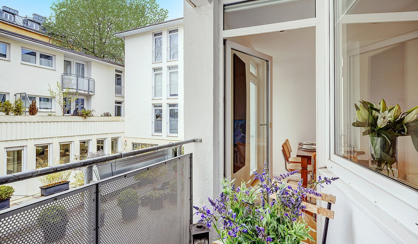 Etagenwohnung mit 3 Zimmern | München-Maxvorstadt | 2203ML31 | ...Süd-Balkon