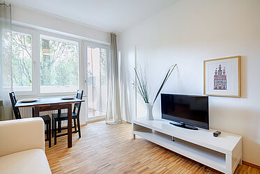 Sendling: Helles 1-Zimmer-Apartment mit Balkon nahe der Theresienwiese - frei