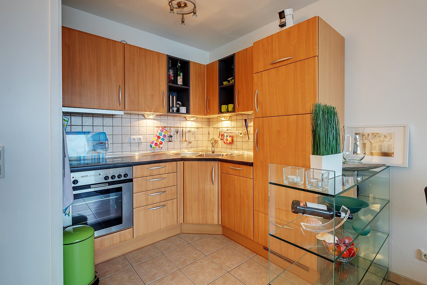 Etagenwohnung mit 1 Zimmer | München-Moosach | 70092 | Integrierte Apartmentküche