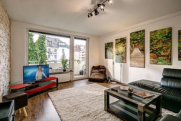 Maxvorstadt: Sonnige 2,5-Zimmer Wohnung in ruhiger Innenhoflage
