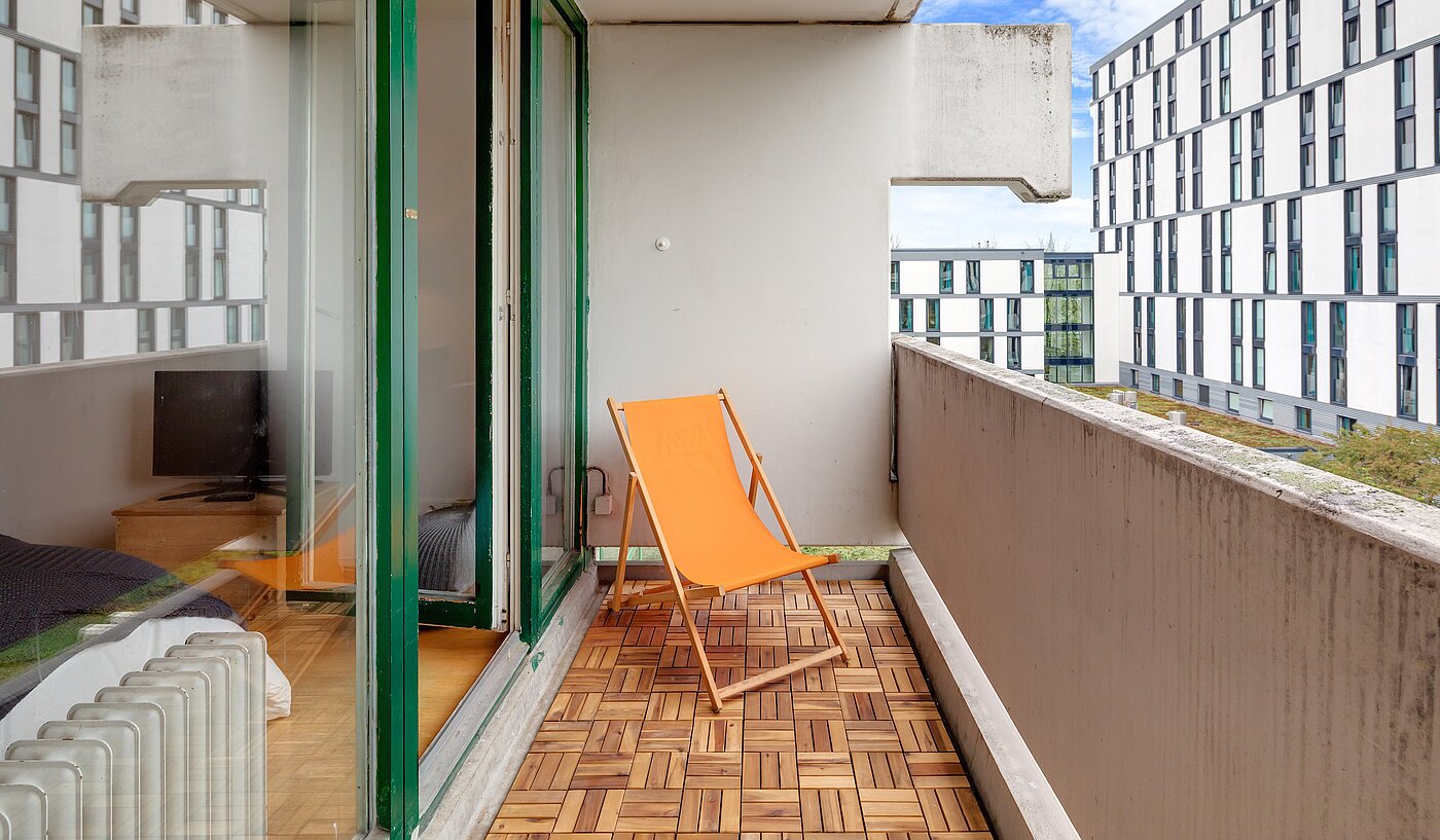 Etagenwohnung mit 1 Zimmer | München-Au | 2211ML1 | Großzügiger Balkon mit...