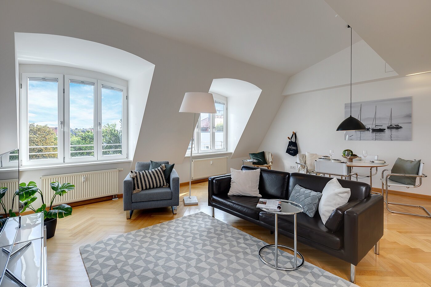 Etagenwohnung mit 2 Zimmern | München-Schwabing | 2208ML2 | Lichtdurchflutet