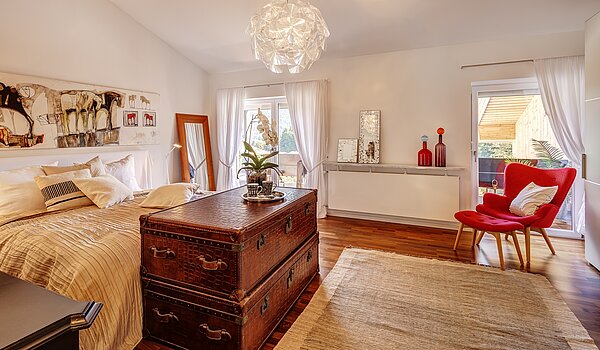 Reiheneckhaus mit 3 Zimmern | Kreuth | 70037 | Geräumiges Schlafzimmer...