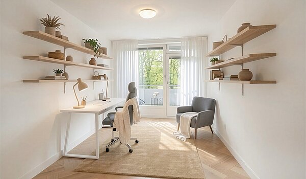 Etagenwohnung mit 3.5 Zimmern | München-Bogenhausen | 703052 | Möblierungsbeispiel