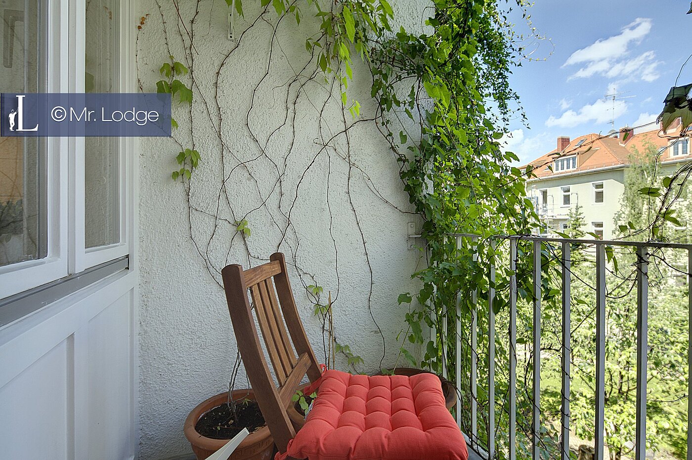 Etagenwohnung mit 2 Zimmern | München-Lehel | 1605ML6 | Balkon
