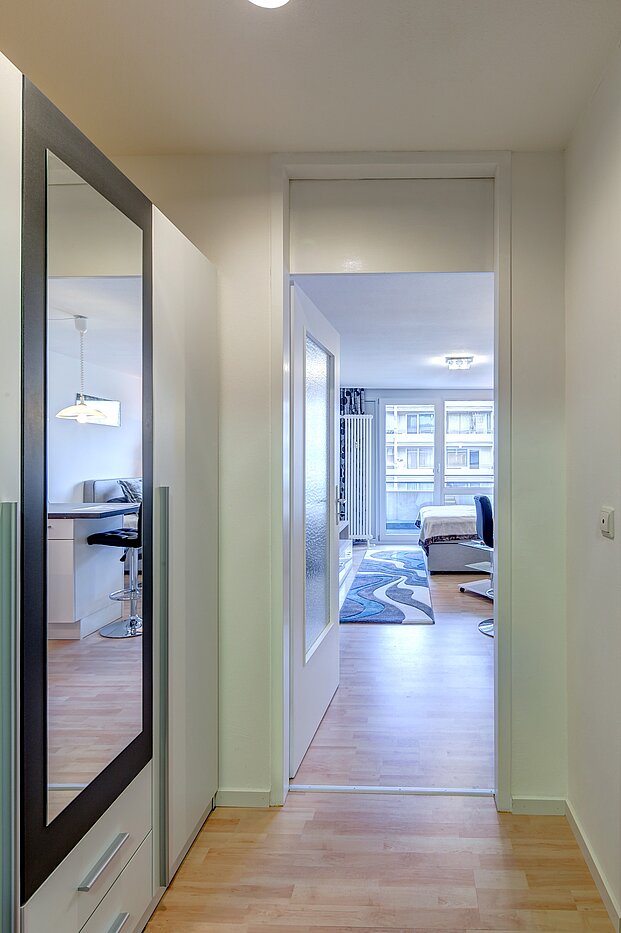 Etagenwohnung mit 1 Zimmer | München-Berg am Laim | 2301ML4 | ...mit Garderobenschrank