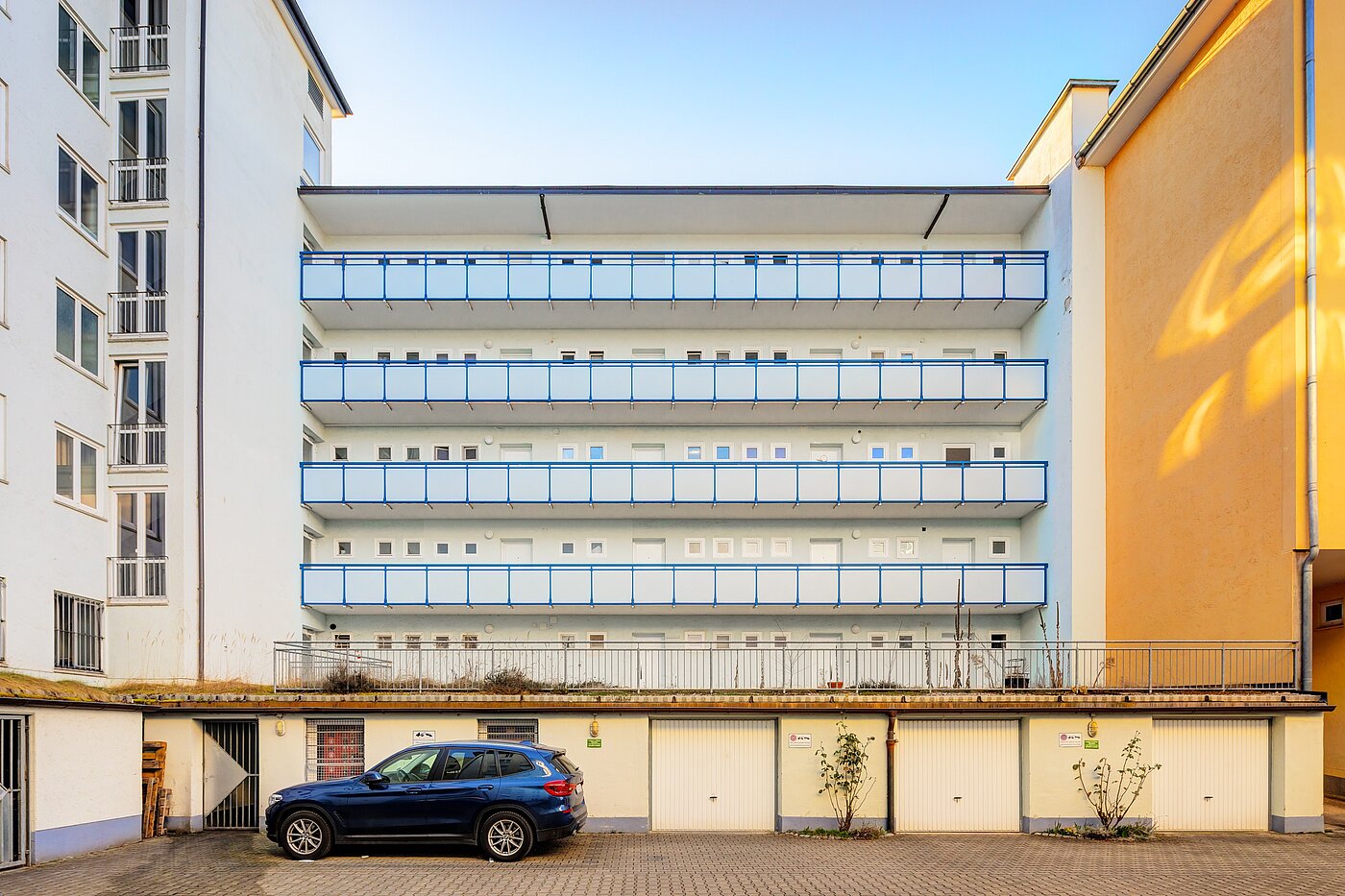 Apartment mit 1 Zimmer | München-Schwabing | 70211 | Hofansicht