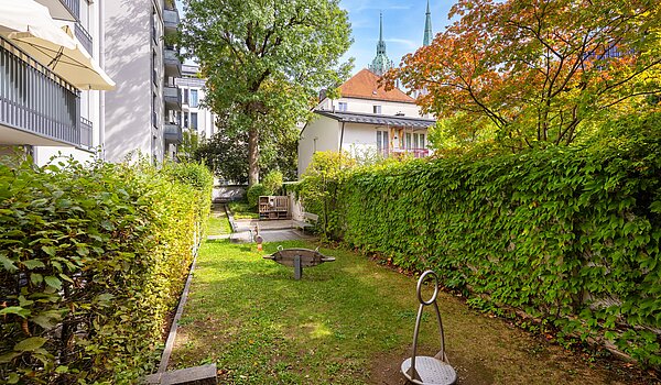 Etagenwohnung mit 3 Zimmern | München-Ludwigsvorstadt | 70488 | ...ruhigen Garten