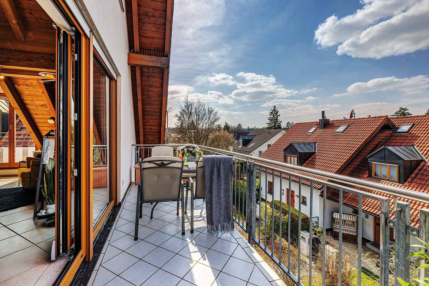 Maisonettewohnung mit 3.5 Zimmern | München-Trudering | 70391 | Balkon